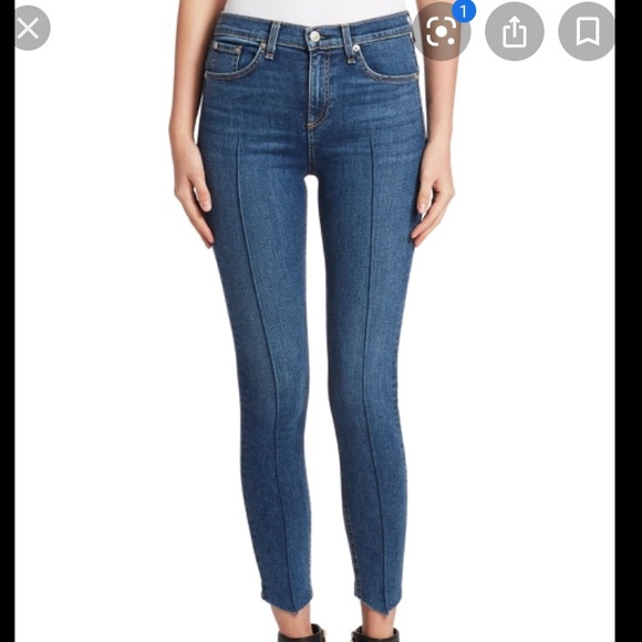 ❤️Host Pick❤️ Rag & Bone High Rise Ankle Skinny Jeans - Picture 12 of 14